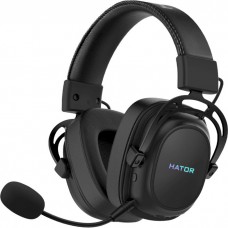 Беспроводная Игровая гарнитура HATOR Hypergang 7.1 Wireless (HTA-850) Black